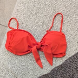 Orange Bikini Top